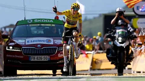 Lider Tour de France wygrał etap w wielkim stylu. Koniec złudzeń Pogaczara