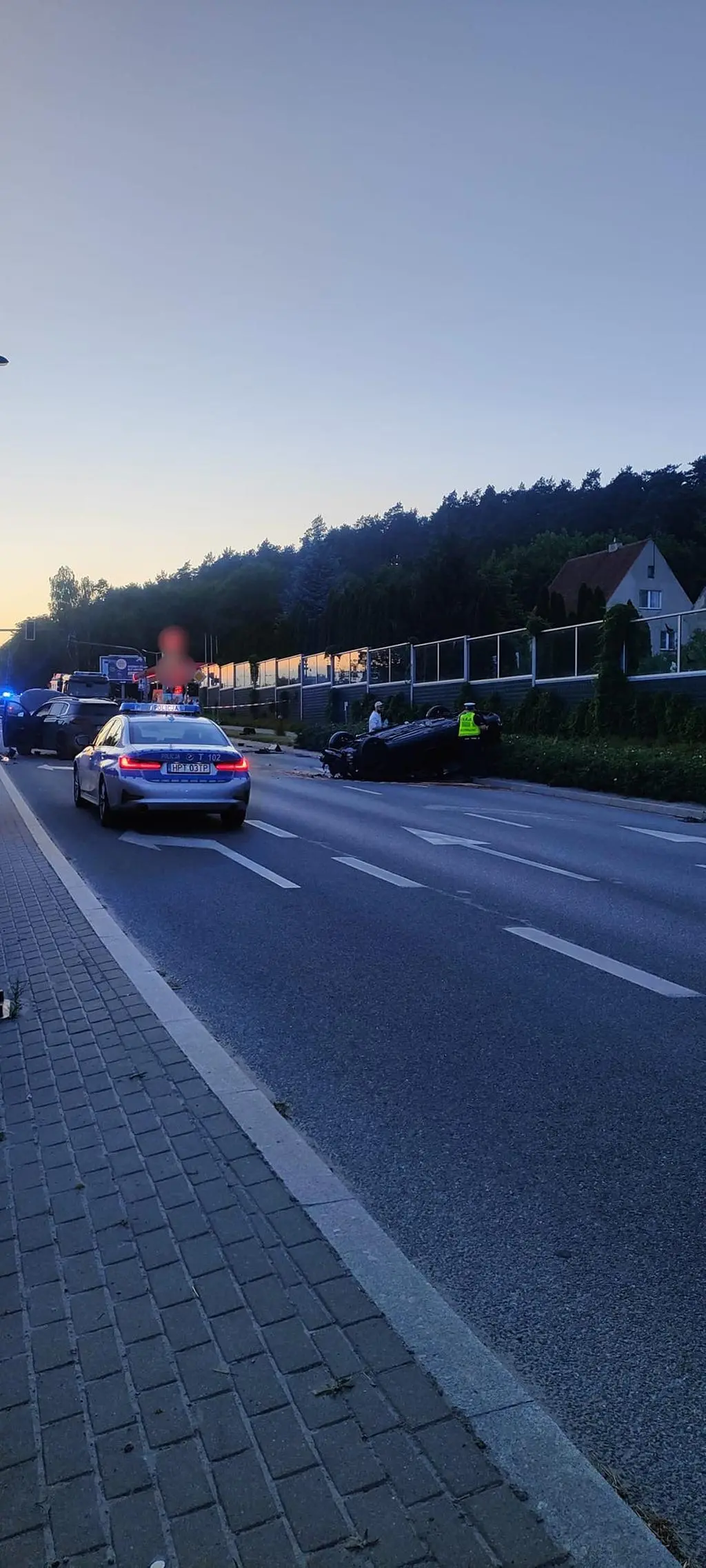 Wypadek w Olsztynie