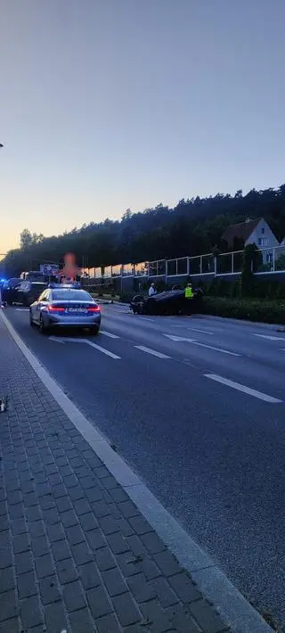 Wypadek w Olsztynie