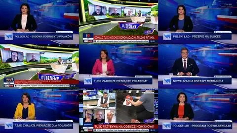 Tak publiczna telewizja przedstawia rząd oraz Donalda Tuska
