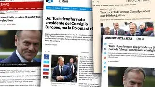 "Historyczny policzek dla Kaczyńskiego". Zagraniczne media po reelekcji Tuska