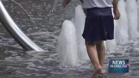 Poland under a heatwave. Alerts issued for many parts of the country