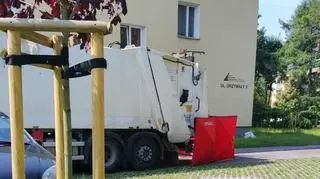 Śmieciarka śmiertelnie potrąciła kobietę w Częstochowie