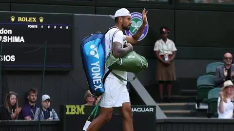 Kyrgios prowokował przed meczem Wimbledonu. "Zawodnicy muszą być ubrani w odpowiedni strój"