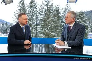 Andrzej Duda udzielił wywiadu dziennikarzowi CNBC
