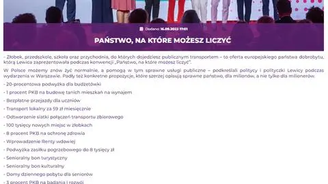 Minister pytany o obietnicę "tysiąc złotych dla studenta": "to pewien błąd". A kto obiecywał?