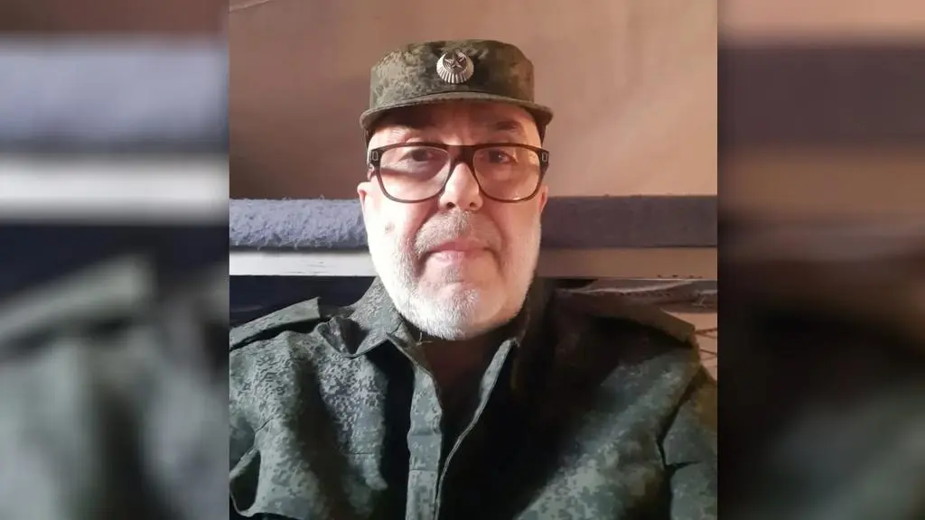 Wiktor Djaczok. Zdjęcie udostępniła dziennikowi "Nowaja Gazieta. Jewropa" córka zmobilizowanego chirurga 