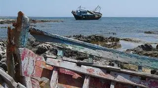 Porzucone statki u wybrzeży Portopalo