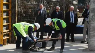 Wmurowanie kamienia węgielnego