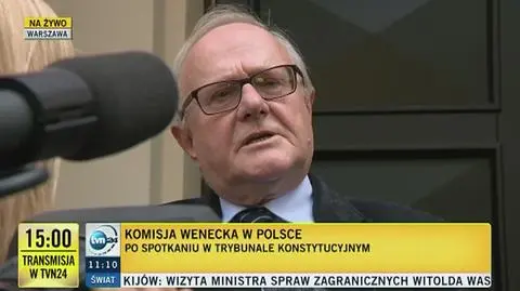 Wiceprezes TK: Komisja Wenecka poruszona obraźliwymi słowami polityków