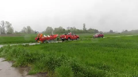Poszukiwania zaginionego wędkarza