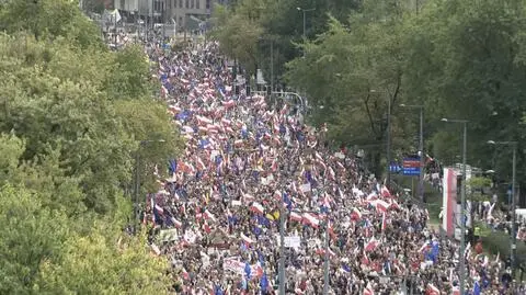Ratusz: było około miliona osób. Policja o "bardzo bezpiecznym marszu"