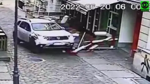 Niebezpieczna jazda w Szczecinie 