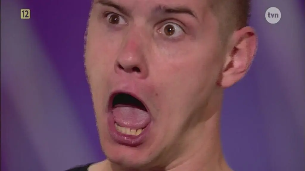 Paweł Kulikowski "Kulik" i jego "taniec twarzą"