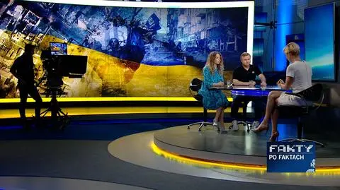 Alina Makarczuk i Ołeh Biłecki w "Faktach po Faktach"