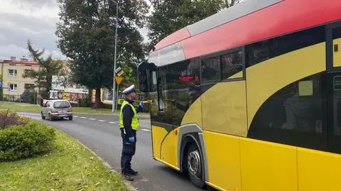 Kierowca autobusu szkolnego był pijany
