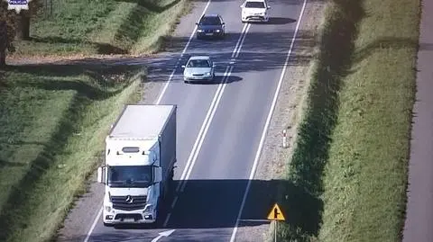 Nad drogami latał policyjny dron. Posypały się mandaty