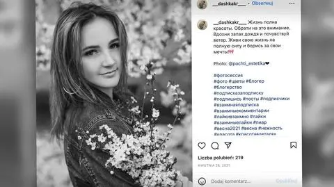 Dwudziestoletnia tancerka Daria Kurdel nie żyje. Mistrzyni Ukrainy w tańcu sportowym i uczestniczka międzynarodowych konkursów zmarła w wyniku ran odniesionych w czasie ostrzału wojsk rosyjskich Krzywego Rogu w obwodzie dniepropetrowskim