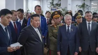 Kim Dzong Un w zakładach w Komsomolsku nad Amurem