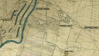 Marlewo na planie miasta z 1946 r.