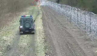 Strażnicy graniczni ukarali mężczyzn mandatami