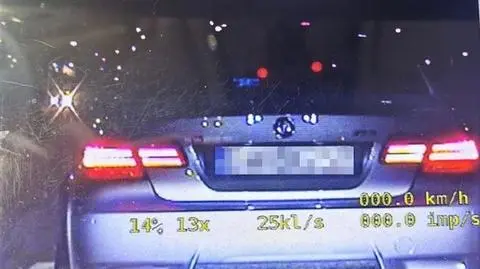 Kierowca poruszał się bmw