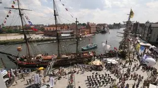 Żaglowce cumują w Gdańsku po raz szesnasty