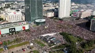 Warszawa stanęła w bezruchu