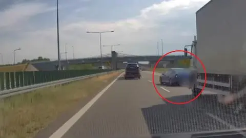 Cofanie na autostradzie A2