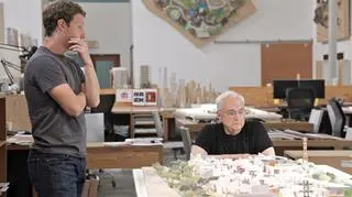 Mark Zuckerberg i Frank Gehry