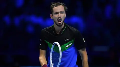 Miedwiediew pierwszym półfinalistą ATP Finals