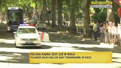 Polacy przywitani w hotelu Hyatt w Soczi