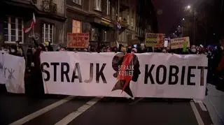 Protest w Krakowie