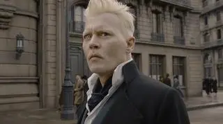 Johnny Depp jako Grindelwald w filmie "Fantastyczne zwierzęta: Zbrodnie Grindelwalda"