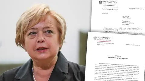 Wniosek I Prezes SN do Marszałka Sejmu