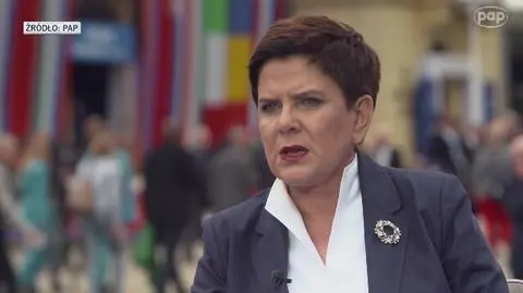 Szydło: dla nas w tej chwili najważniejsza jest reforma sądów