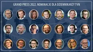 Grand Press 2022. 14 nominacji dla dziennikarek i dziennikarzy TVN Warner Bros. Discovery