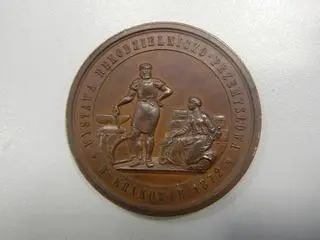 Pamiątkowy medal z wystawy