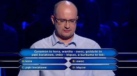 Pytanie z "Milionerów" o kurkumę