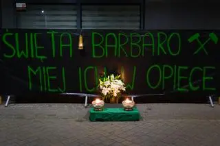 Górnicy uczcili pamięć ofiar katastrofy w kopalni Pniówek