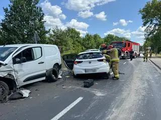 Wypadek na ulicy Wólczyńskiej