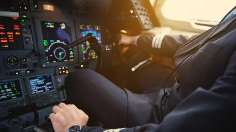 Kokpit samolotu, zdjęcie ilustracyjne