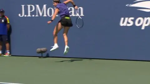 Zagranie nie z tej ziemi. Zobacz, co zrobiła Muchova w meczu US Open