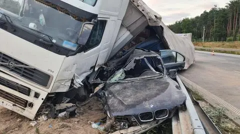 Wypadek na A1 pod Radomskiem