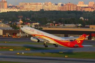 Airbus A330, Hainan Airlines, Moskwa