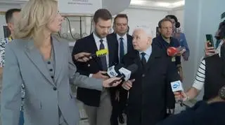 Jarosław Kaczyński w Sejmie