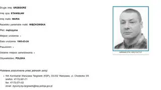 Aktywny list gończy za "Twardym" nadal widnieje w oficjalnej bazie Policji