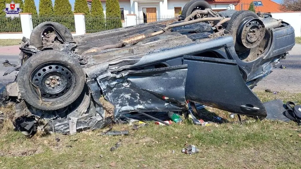 Wypadek nastolatków w Chełmie
