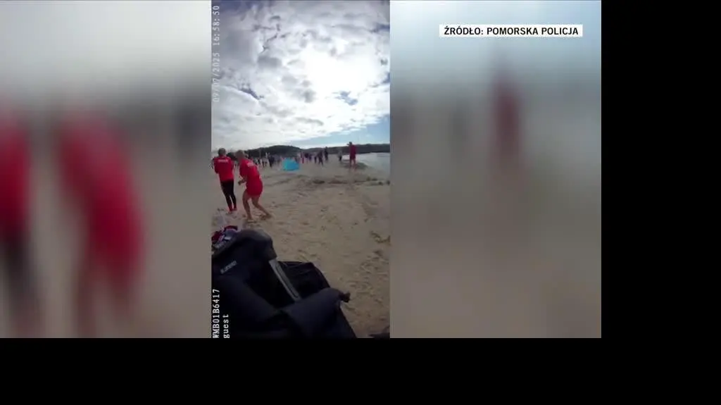 Akcja ratunkowa w morzu