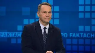 Radosław Sikorski w "Faktach po Faktach"